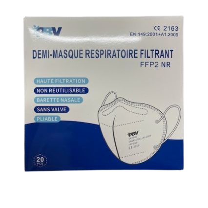 Masques de type FFP2, par 20