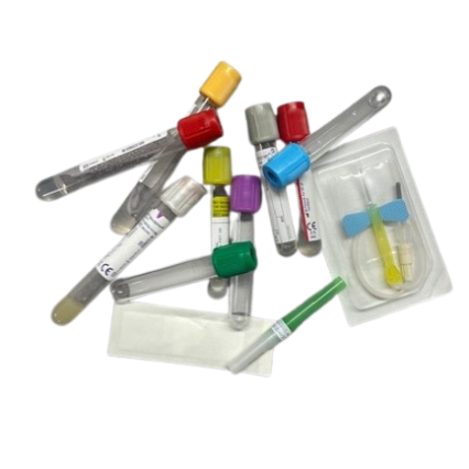 ARTICLES IDE/EDS : Tubes, aiguilles, flacons, matériel prélèvement divers